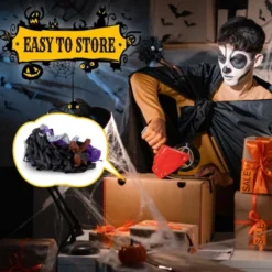 Syemin Decorative Holiday Scene Props Halloween Inflatables Castle Archway Outdoor Decorations, Scary Halloween Ghost Decor, Purple, 94.5"*23.6"*118" -Furniture GUEST fcce2479 422c 4a8c b7ab afa562eace37