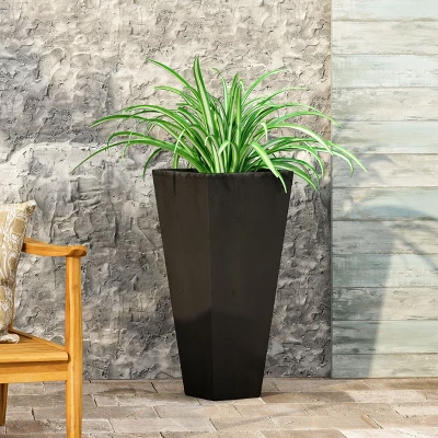 Syemin Planters Three-Dimensional Diamond Flower Pot With Outdoor And Indoor, Garden Decor, Decorative Plant Pots, Balcony, Black 31.5"*16.75"*16.25" 4 Syemin Planters Three-Dimensional Diamond Flower Pot With Outdoor And Indoor, Garden Decor, Decorative Plant Pots, Balcony, Black 31.5"*16.75"*16.25" - Image 4